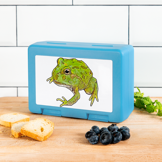 Lunchbox Ceratophrys cranwelli Peppermint Blue - sapphire blue