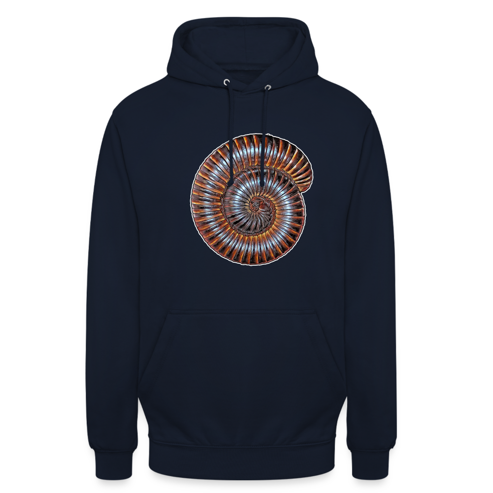 Unisex Hoodie Archispirostreptus gigas - navy