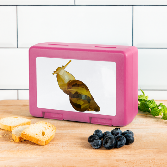 Lunchbox Achatina reticulata - pink