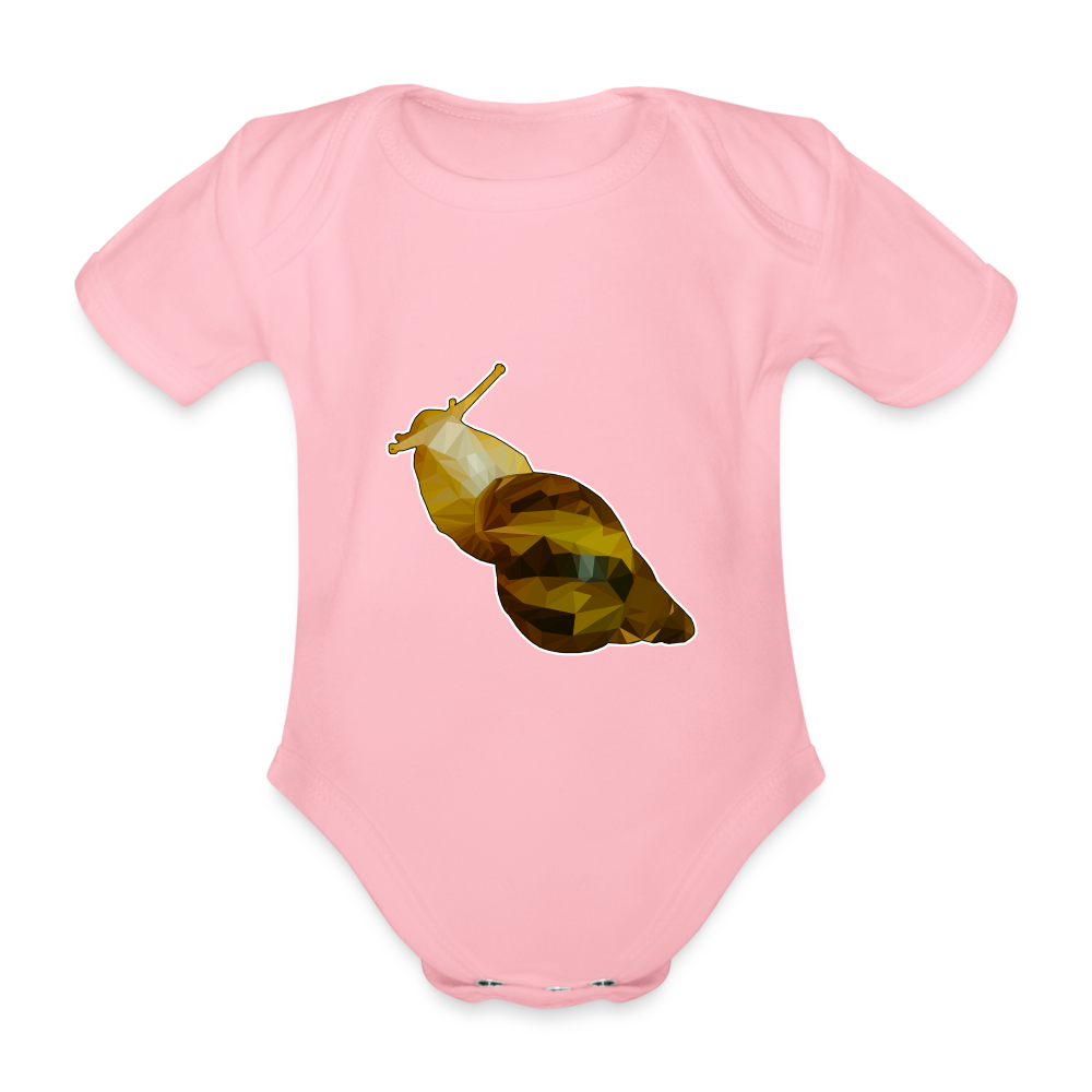 Baby Body kurz Achatina reticulata Low Poly - light pink