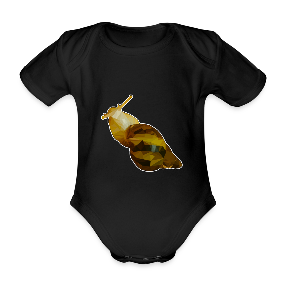 Baby Body kurz Achatina reticulata Low Poly - black