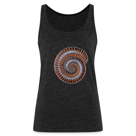 Frauen Tank Top Archispirostreptus gigas - charcoal grey