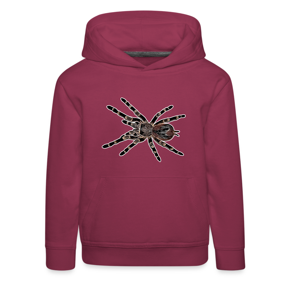 Kinder Hoodie Acanthoscurria geniculata - bordeaux