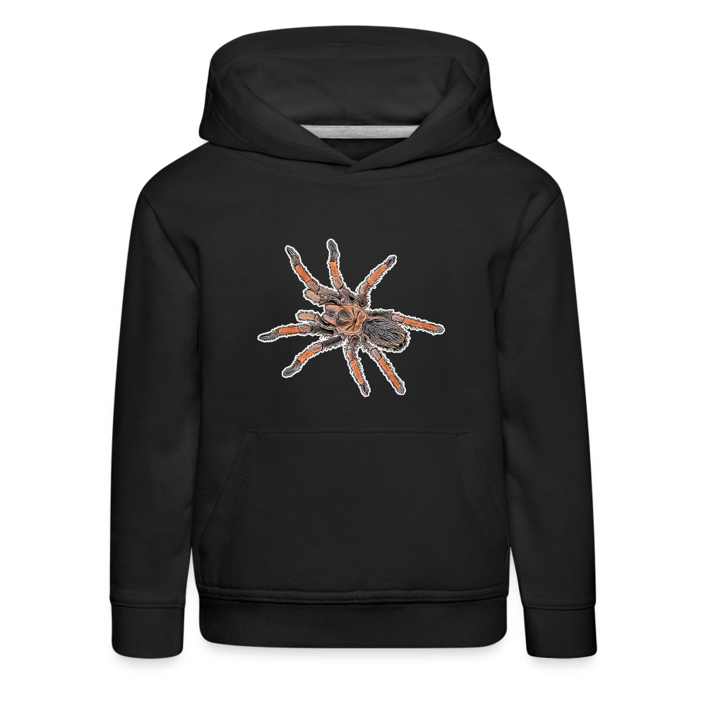 Kinder Hoodie Brachypelma emilia - black