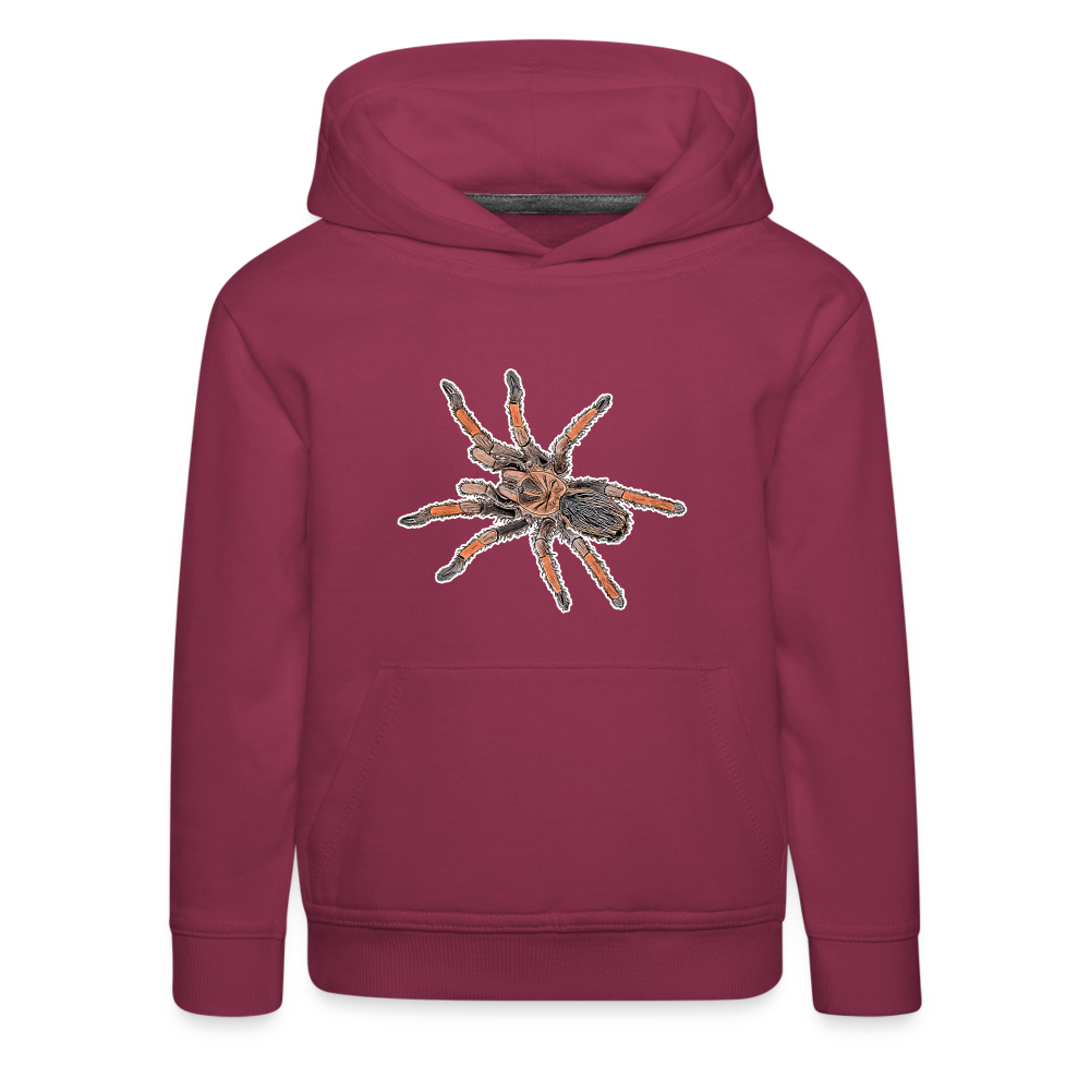 Kinder Hoodie Brachypelma emilia - bordeaux
