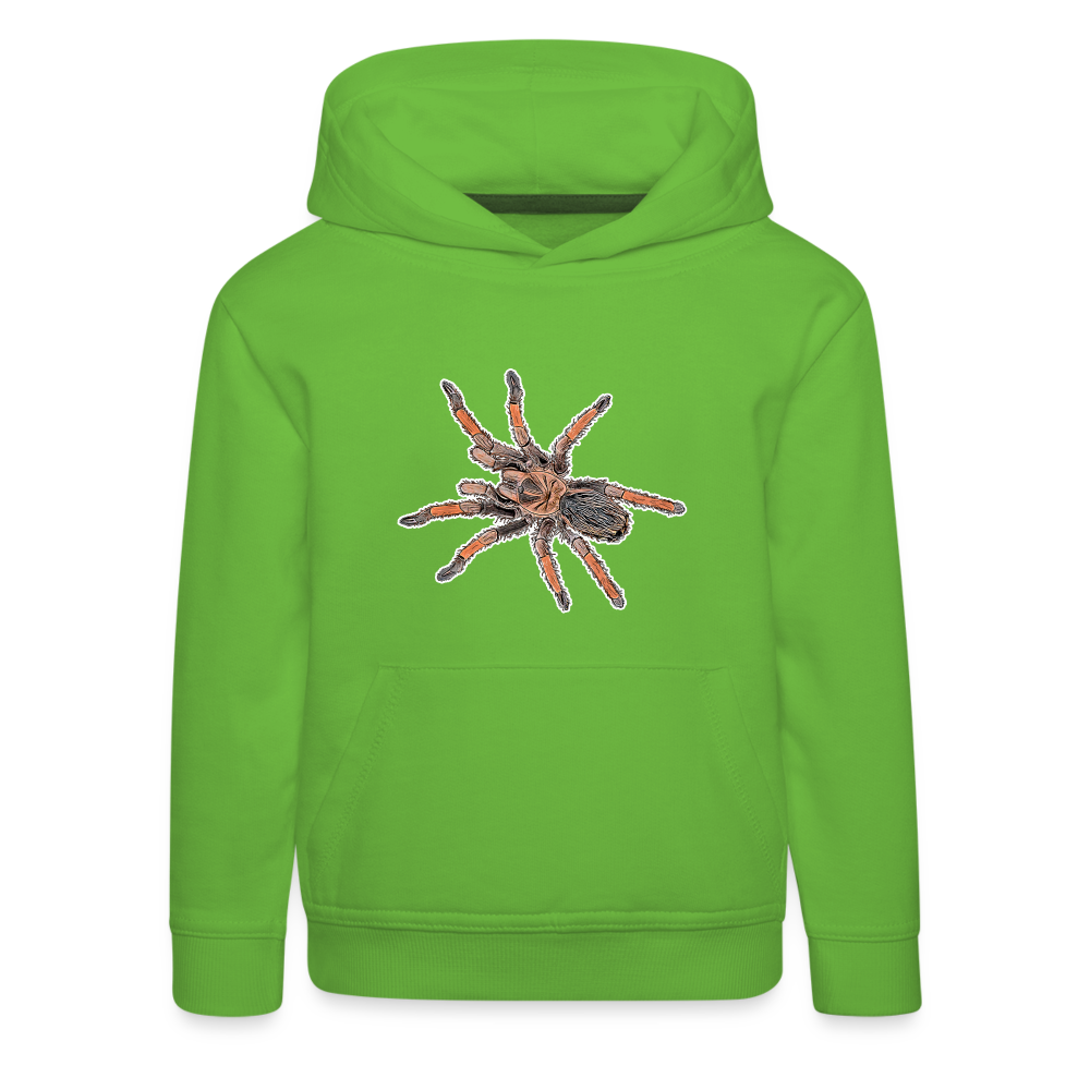 Kinder Hoodie Brachypelma emilia - light green