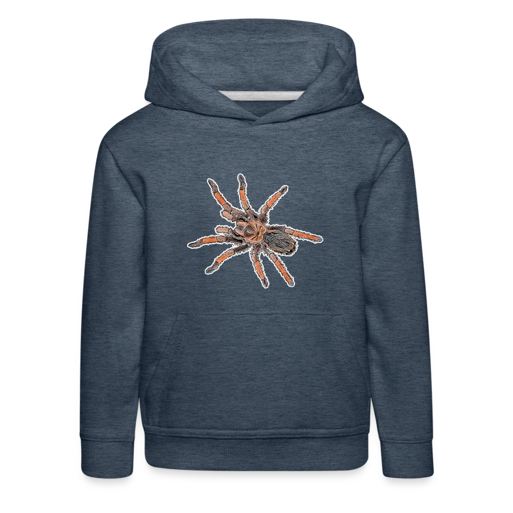 Kinder Hoodie Brachypelma emilia - heather denim