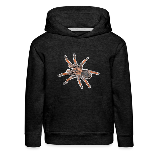 Kinder Hoodie Brachypelma emilia - charcoal grey