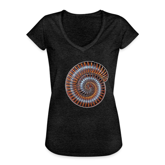 Frauen Vintage T-Shirt Archispirostreptus gigas - charcoal grey