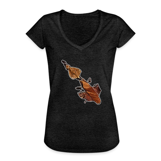 Frauen Vintage T-Shirt Phyllocrania paradoxa female - charcoal grey