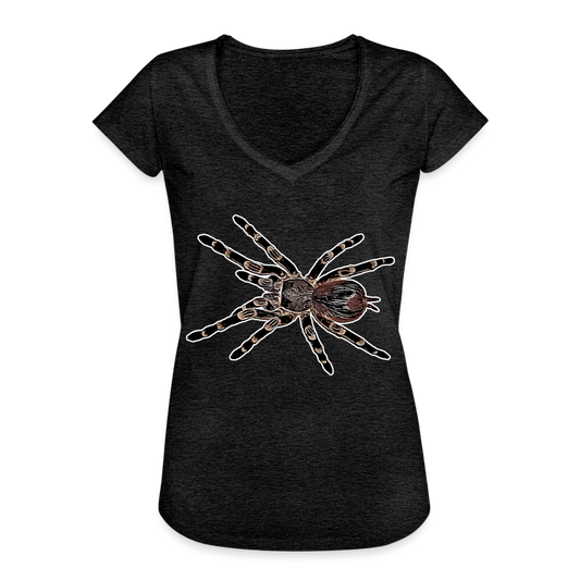 Frauen Vintage T-Shirt Acanthoscurria geniculata - charcoal grey