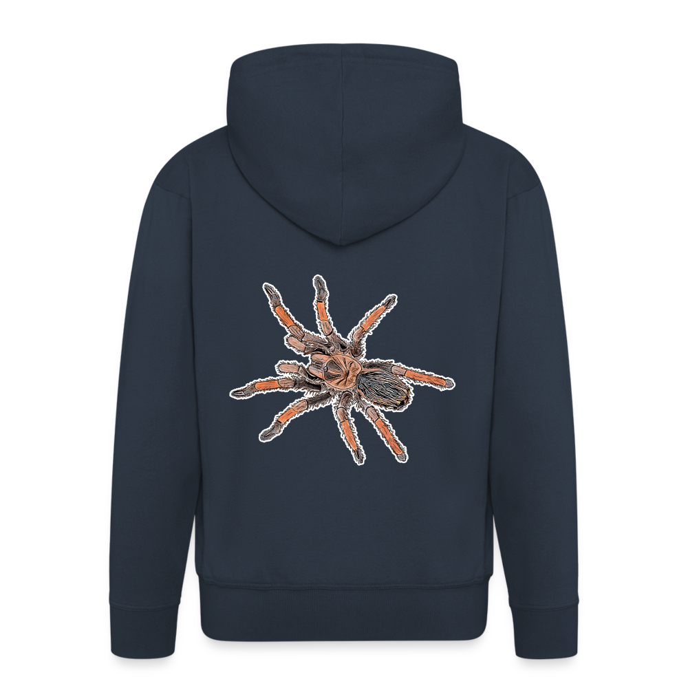Männer Zip-Hoodie Brachypelma emilia - navy