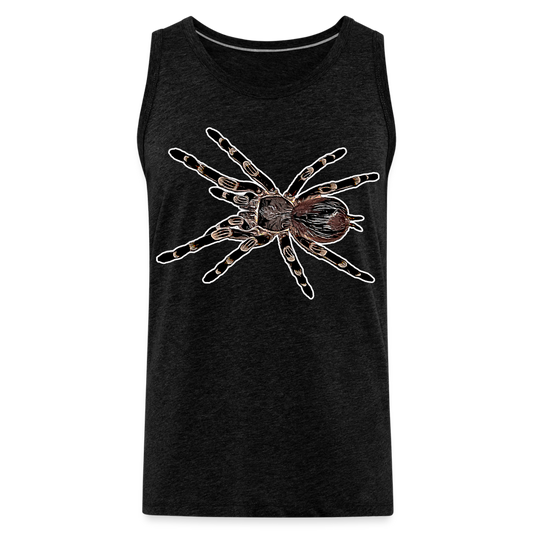Männer Tank Top Acanthoscurria geniculata - Anthrazit