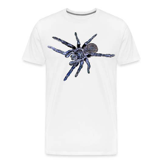 Männer Basic T-Shirt Pterinopelma sazimai - weiß