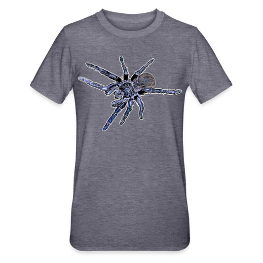 Unisex T-Shirt Pterinopelma sazimai - Navy meliert