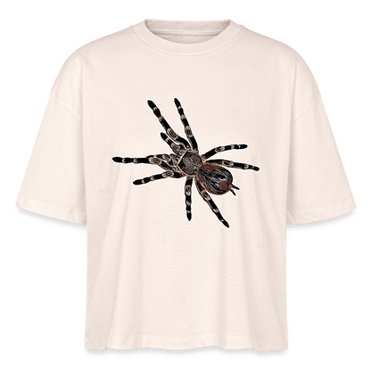 Frauen Stanley & Stella Boxy Bio-T-Shirt Acanthoscurria geniculata - Naturweiß