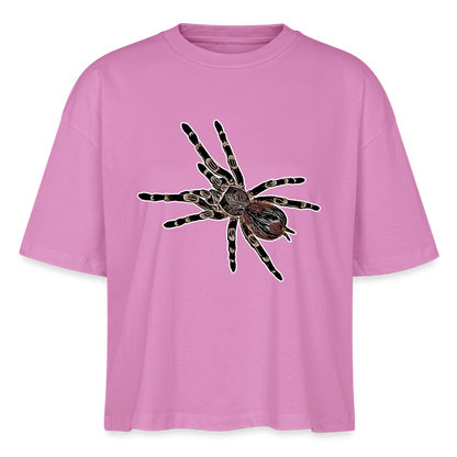 Frauen Stanley & Stella Boxy Bio-T-Shirt Acanthoscurria geniculata - Pink