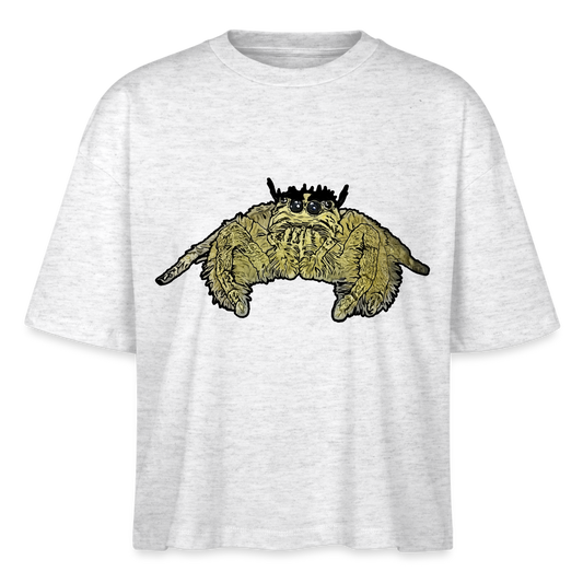 Frauen Stanley & Stella Boxy Bio-T-Shirt Hyllus diardi - Weiß meliert