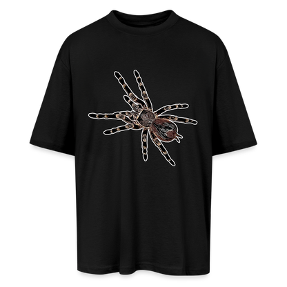Unisex Oversized T-Shirt Acanthoscurria geniculata - Schwarz