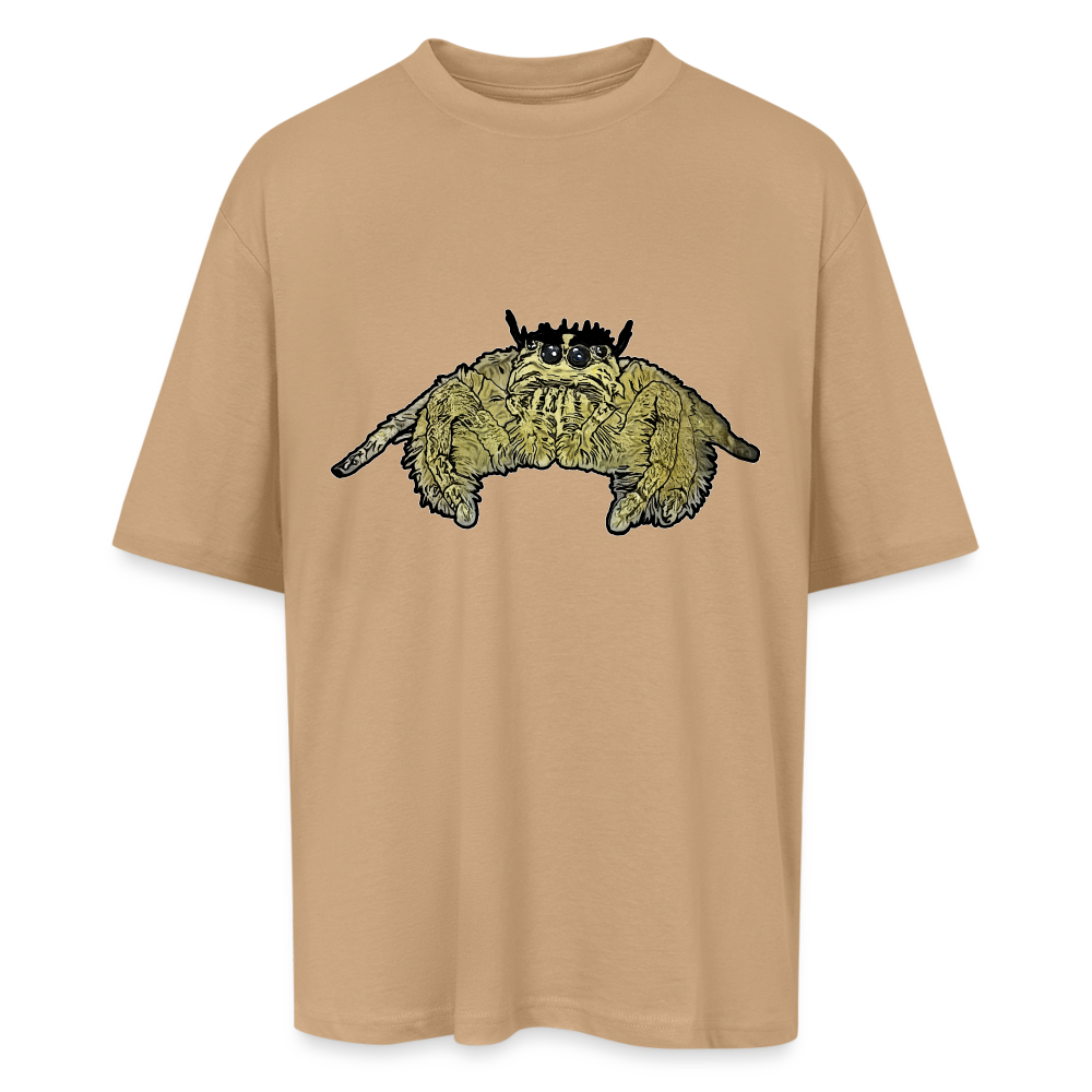 Unisex Oversized T-Shirt Hyllus diardi - Beige