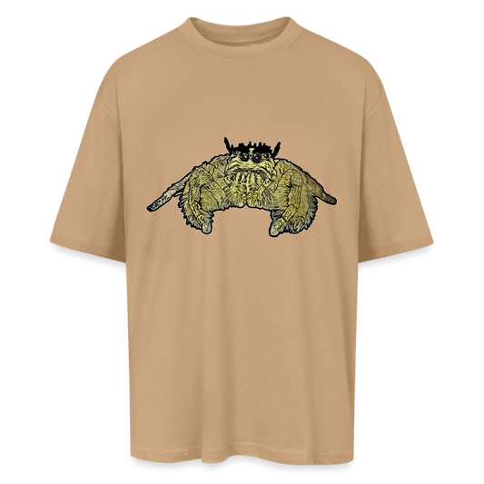 Unisex Oversized T-Shirt Hyllus diardi - Beige