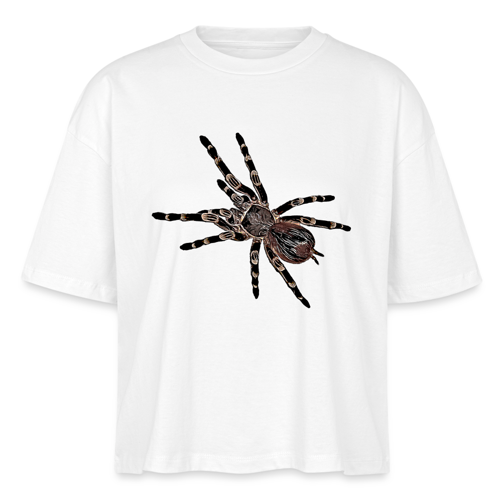 Frauen Stanley & Stella Boxy Bio-T-Shirt Acanthoscurria geniculata - Weiß