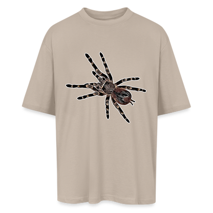 Unisex Oversized T-Shirt Acanthoscurria geniculata - Sahara