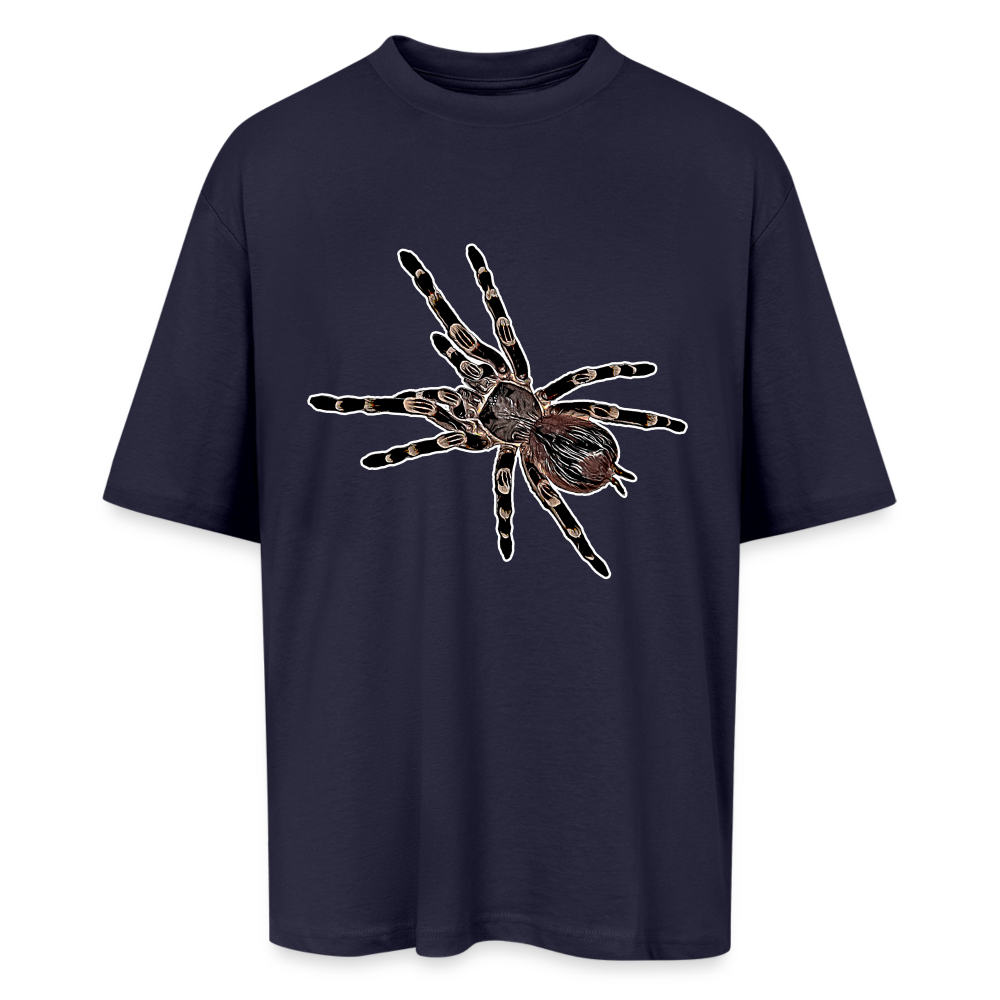 Unisex Oversized T-Shirt Acanthoscurria geniculata - Navy