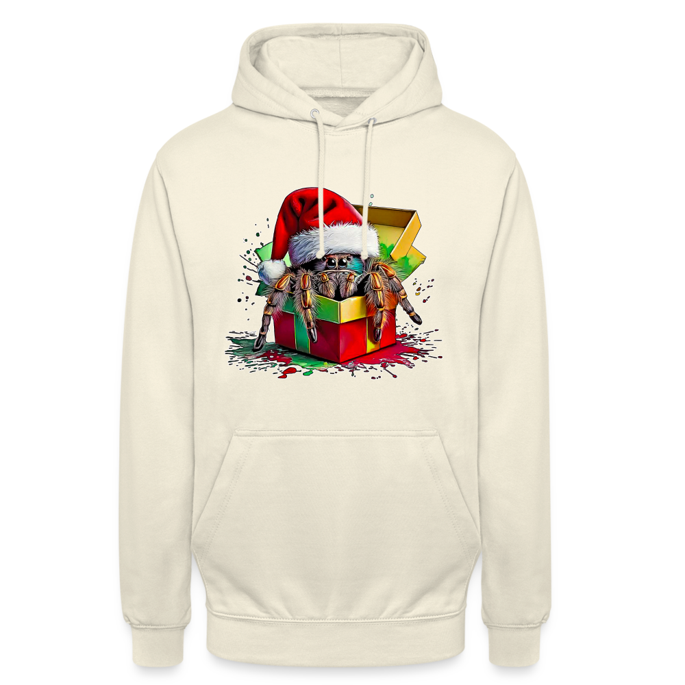 Unisex Hoodie Weihnachtsgeschenk Springspinne - Vanille-Milchshake