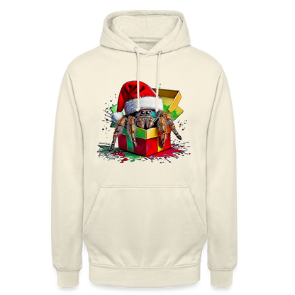 Unisex Hoodie Weihnachtsgeschenk Springspinne - Vanille-Milchshake