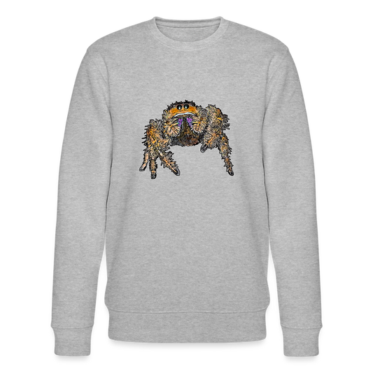 Männer Stanley & Stella Bio-Sweatshirt Phidippus regius Everglades female - Grau meliert