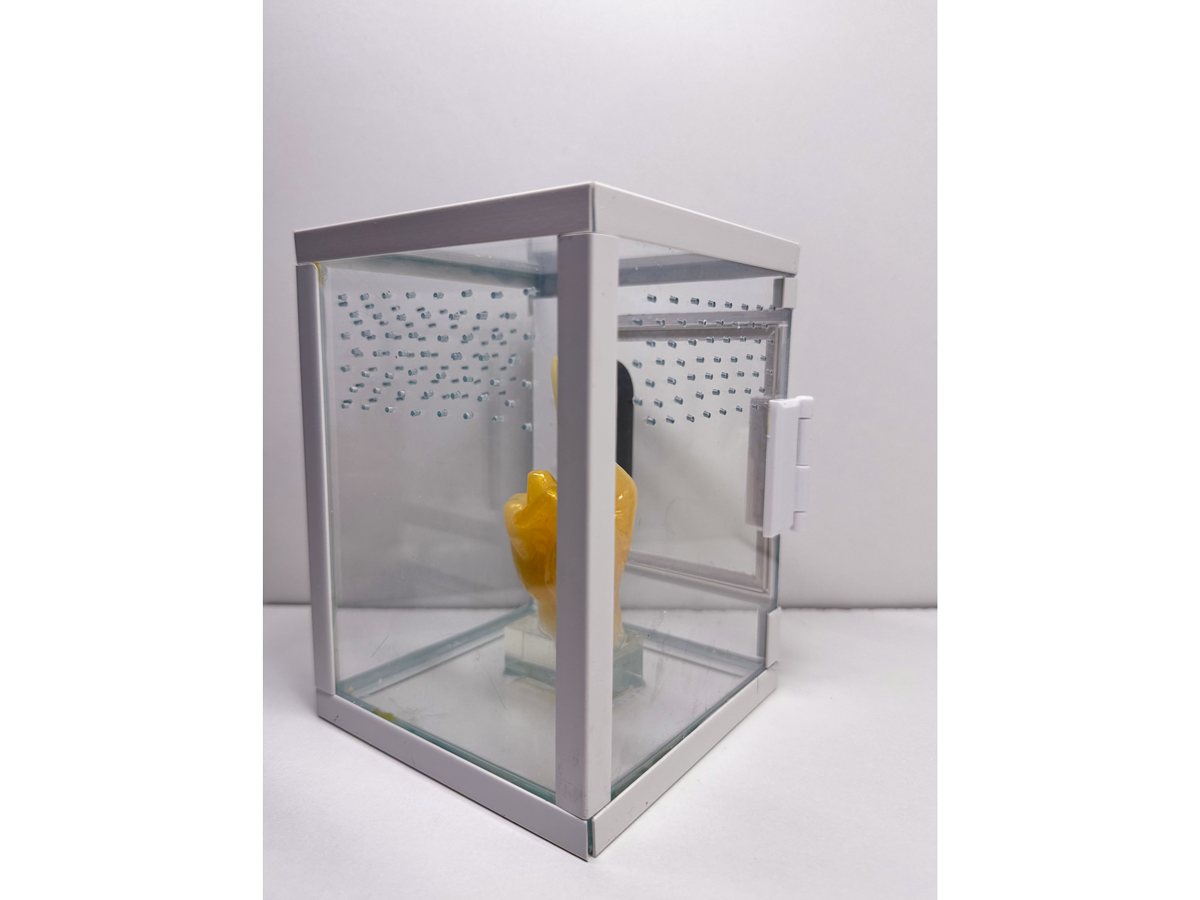 Baumbewohner Terrarium Resin Art Tower *Fck off* 10x10x15