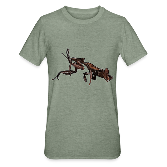 Unisex T-Shirt Phyllocrania paradoxa 2 - Militärgrün meliert