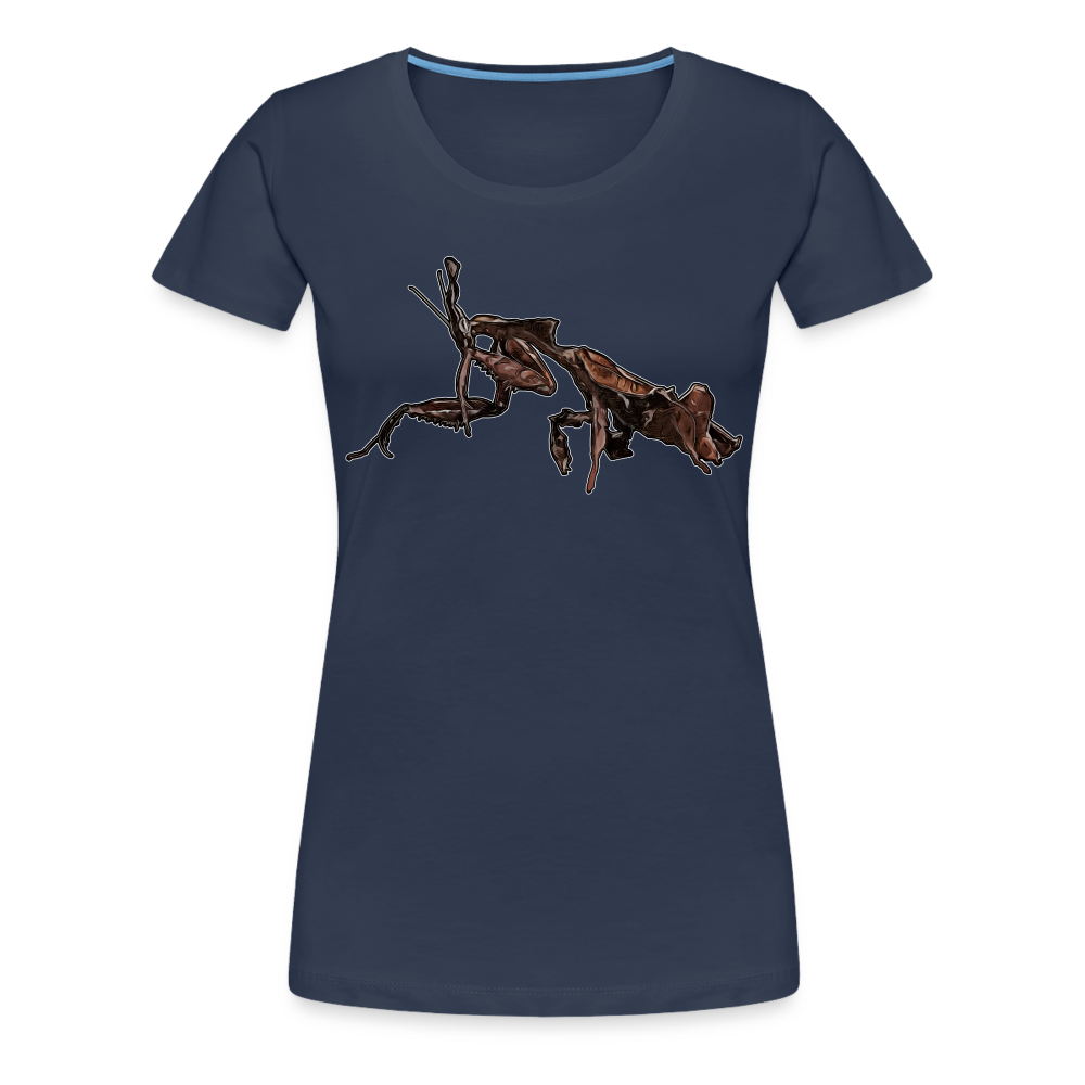 Frauen Basic T-Shirt Phyllocrania paradoxa female 2 - Navy
