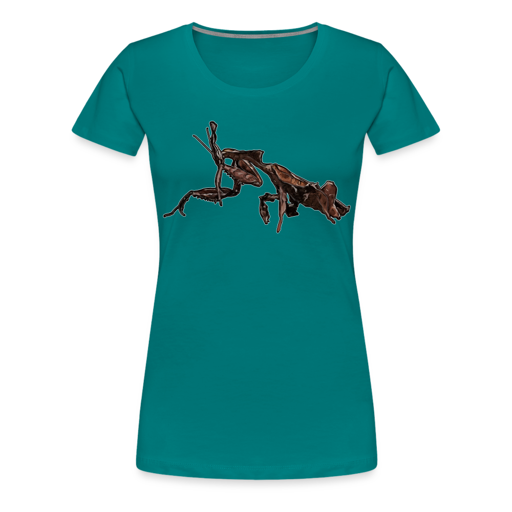 Frauen Basic T-Shirt Phyllocrania paradoxa female 2 - Divablau