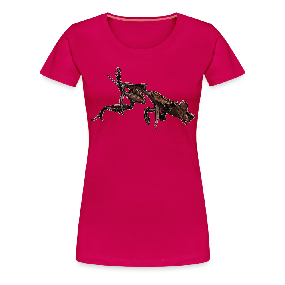 Frauen Basic T-Shirt Phyllocrania paradoxa female 2 - dunkles Pink