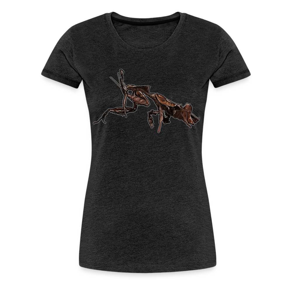 Frauen Basic T-Shirt Phyllocrania paradoxa female 2 - Anthrazit