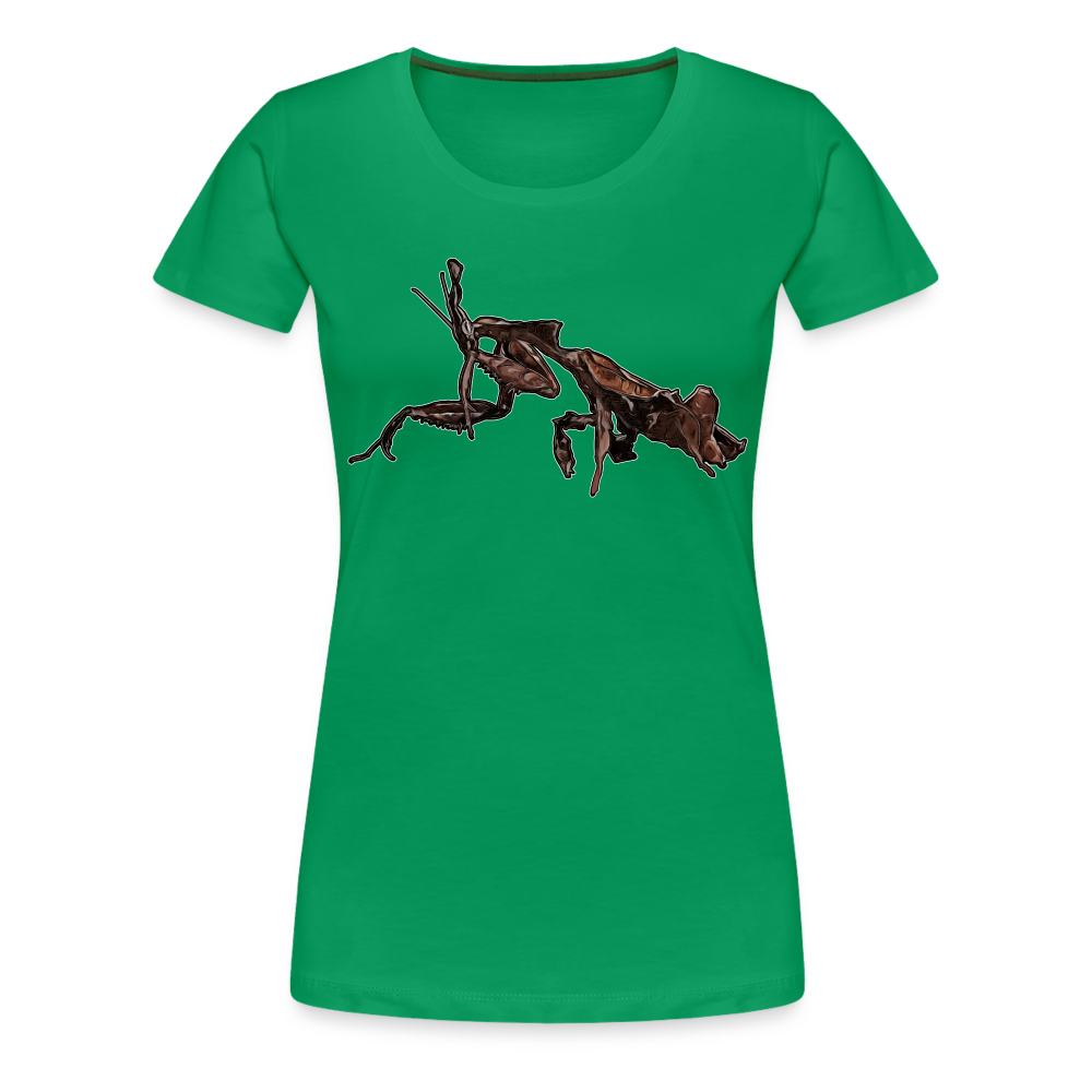 Frauen Basic T-Shirt Phyllocrania paradoxa female 2 - Kelly Green