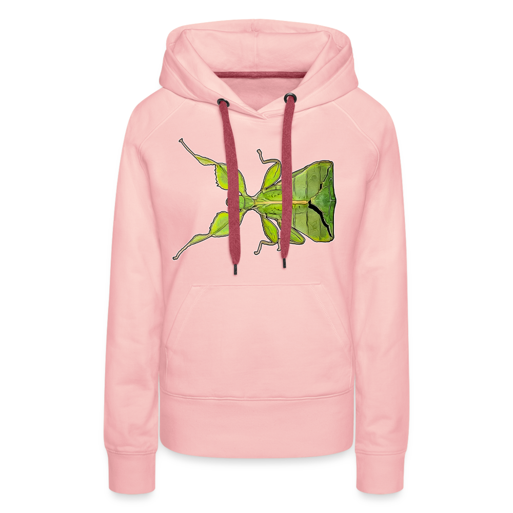 Frauen Hoodie Phyllium philippinicum female - Kristallrosa