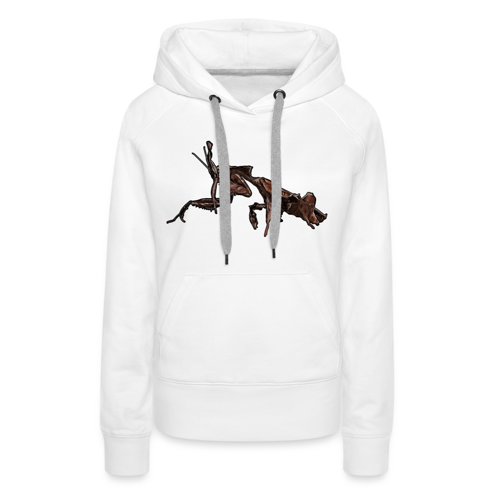 Frauen Hoodie Phyllocrania paradoxa female 2 - weiß