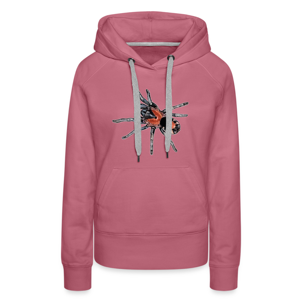 Frauen Hoodie Cyriocosmus elegans - Malve