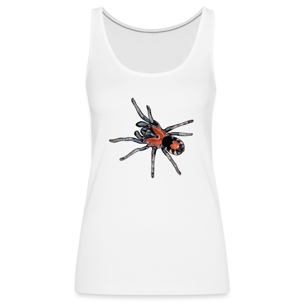 Frauen Tank Top Cyriocosmus elegans - weiß