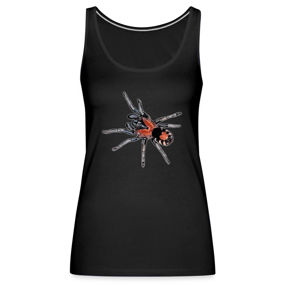 Frauen Tank Top Cyriocosmus elegans - Schwarz
