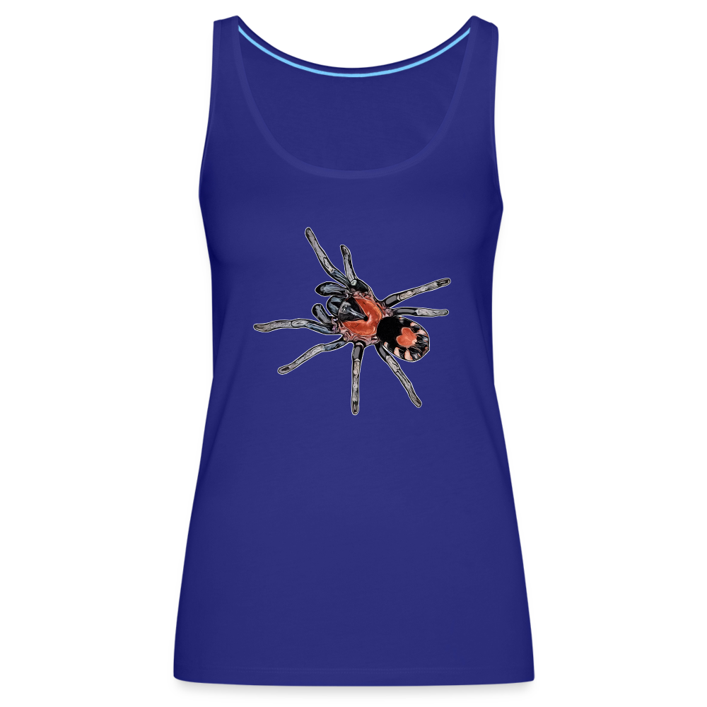 Frauen Tank Top Cyriocosmus elegans - Königsblau