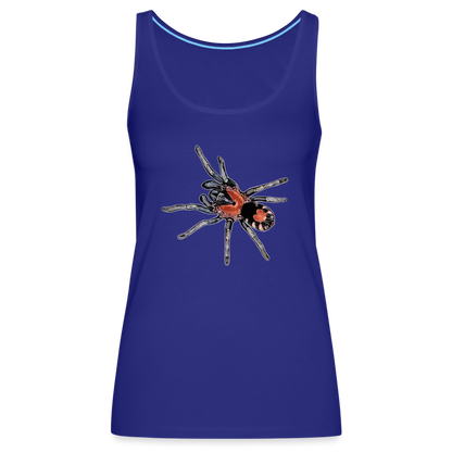 Frauen Tank Top Cyriocosmus elegans - Königsblau