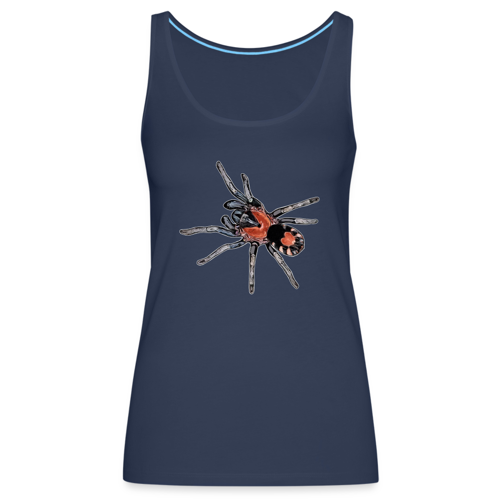 Frauen Tank Top Cyriocosmus elegans - Navy