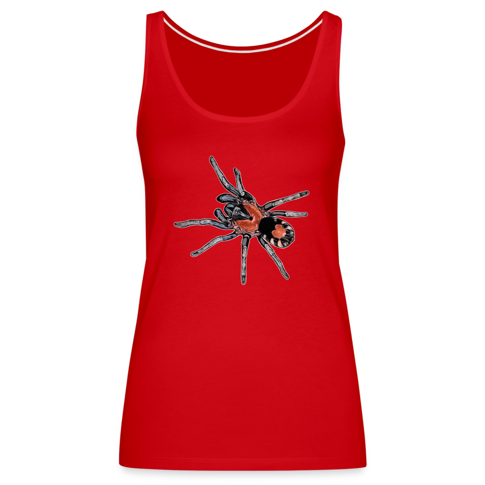 Frauen Tank Top Cyriocosmus elegans - Rot