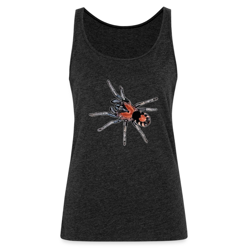 Frauen Tank Top Cyriocosmus elegans - Anthrazit