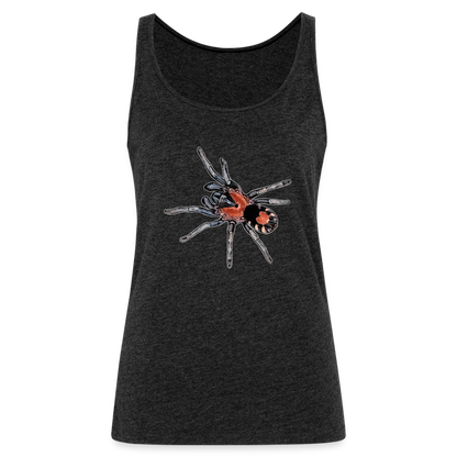 Frauen Tank Top Cyriocosmus elegans - Anthrazit