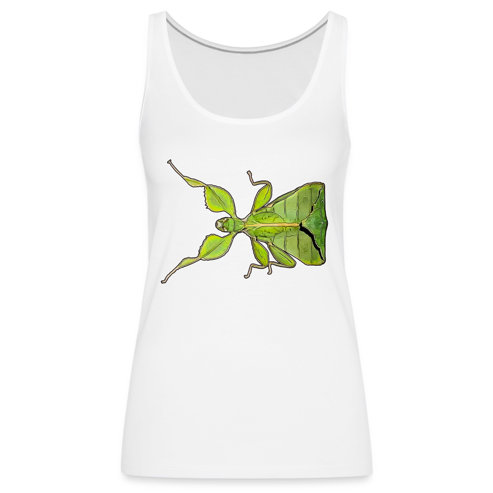 Frauen Tank Top Phyllium philippinicum female - weiß